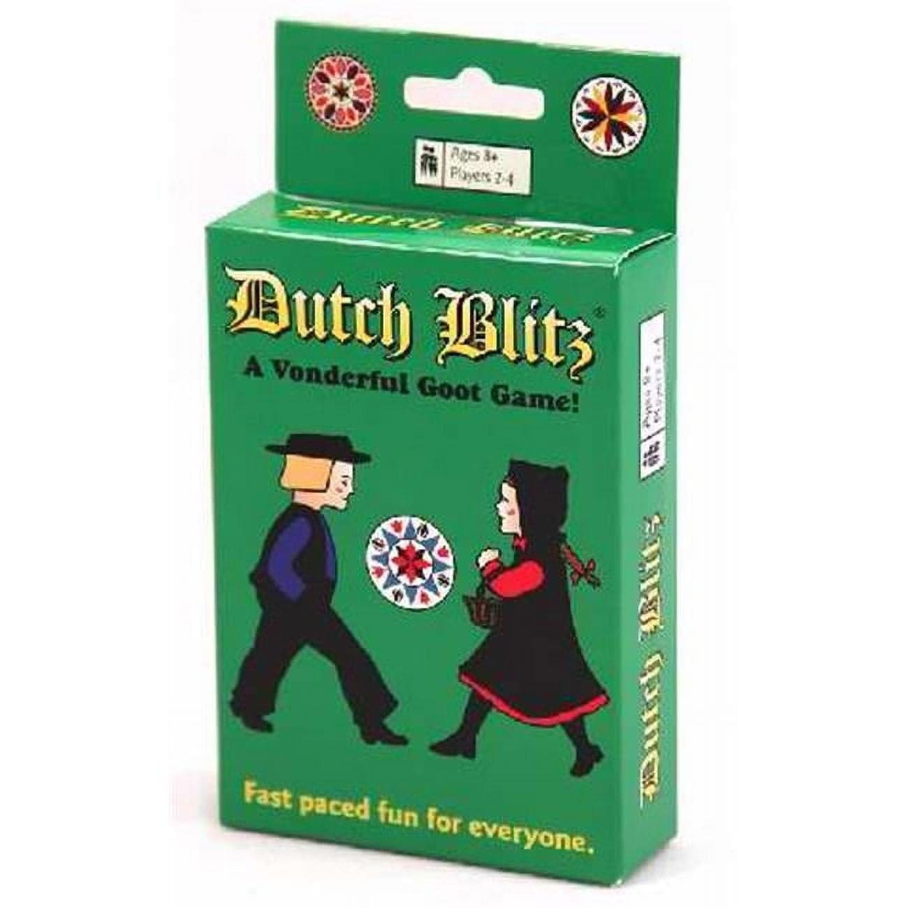 Dutch Blitz Games 040196 Game-Dutch Blitz, Green - 2 to 4 Players