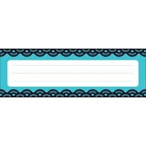 Scholastic Teaching Resources SC-823643 Aqua Oasis Name Plates