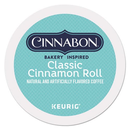 Cinnabon Classic Cinnamon Roll Coffee K-Cups, 24/Box