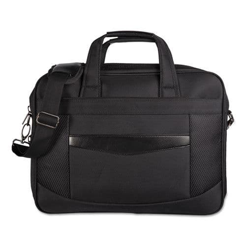 Gregory Executive Briefcase, 16.25" x 4.25" x 11.5", Nylon, Black