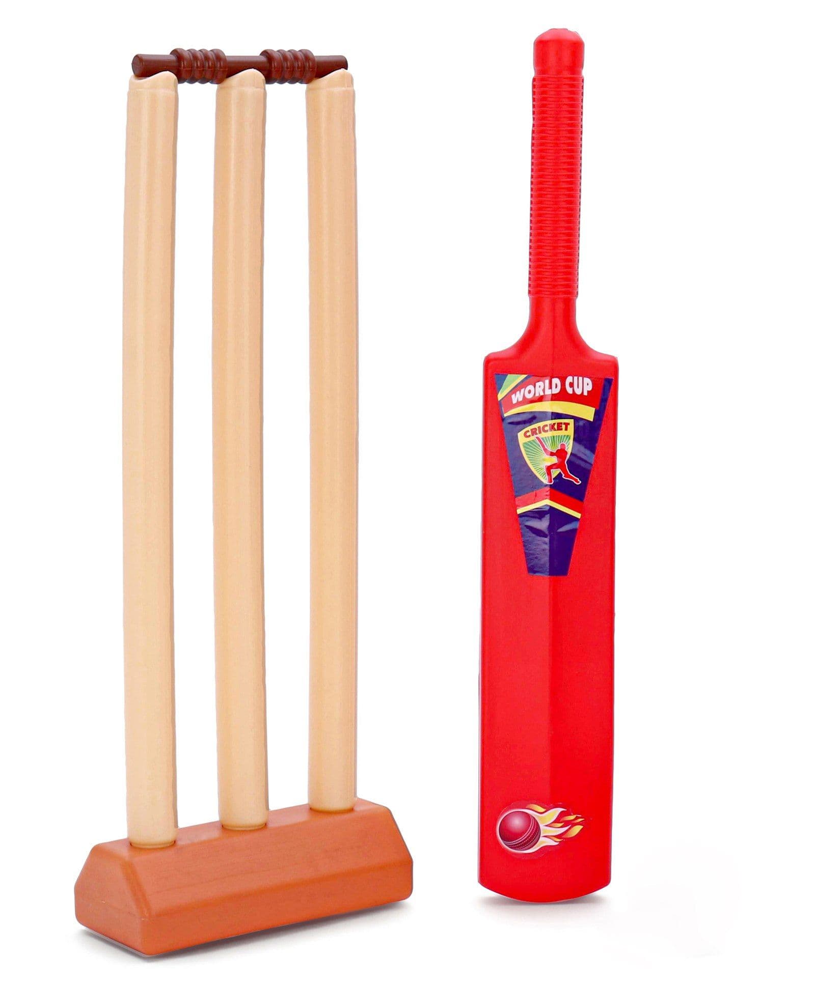 Petals Cricket Set With Ball - Beige