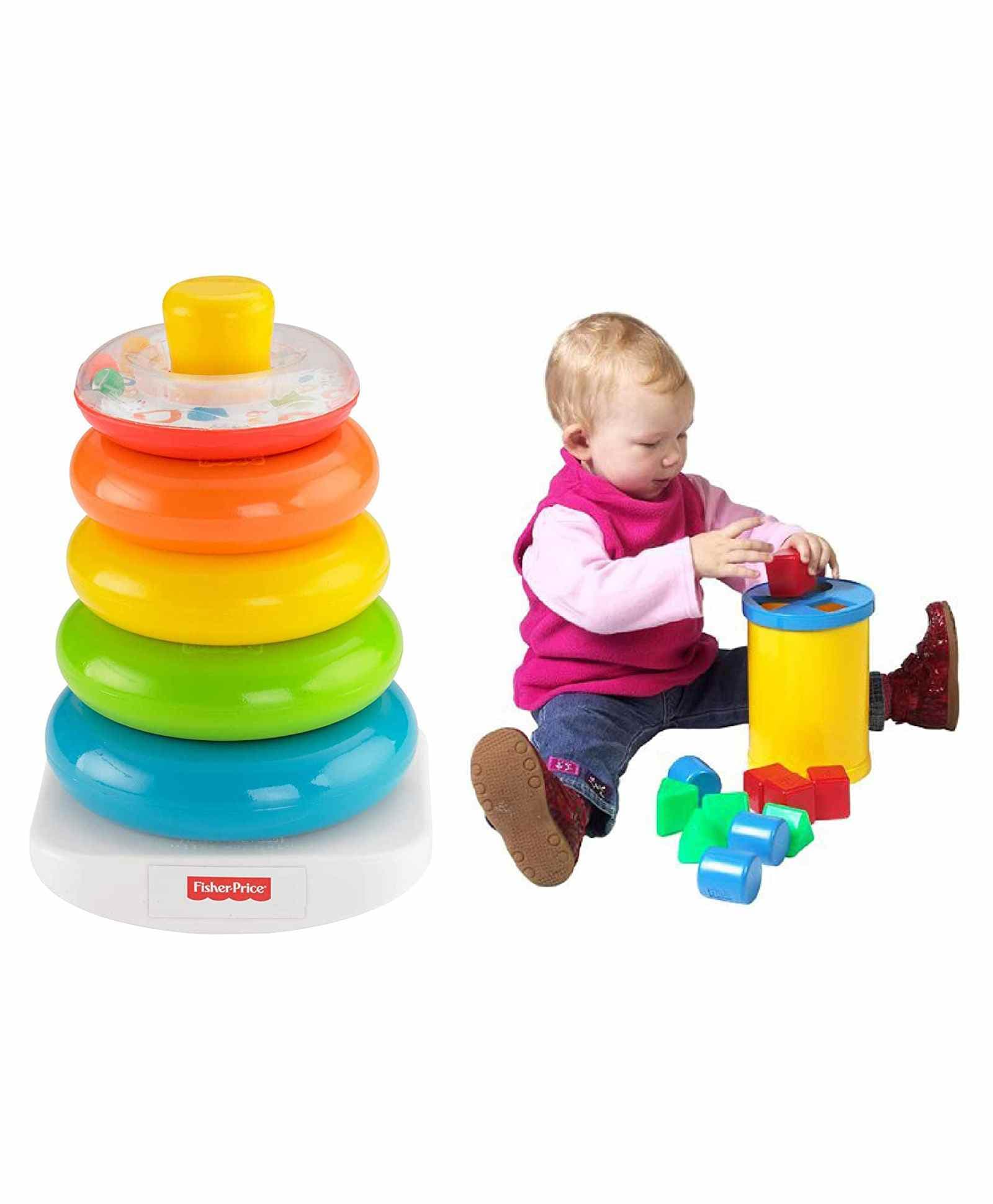Fisher Price 3 in 1 Sorting and Stacking Gift Pack
