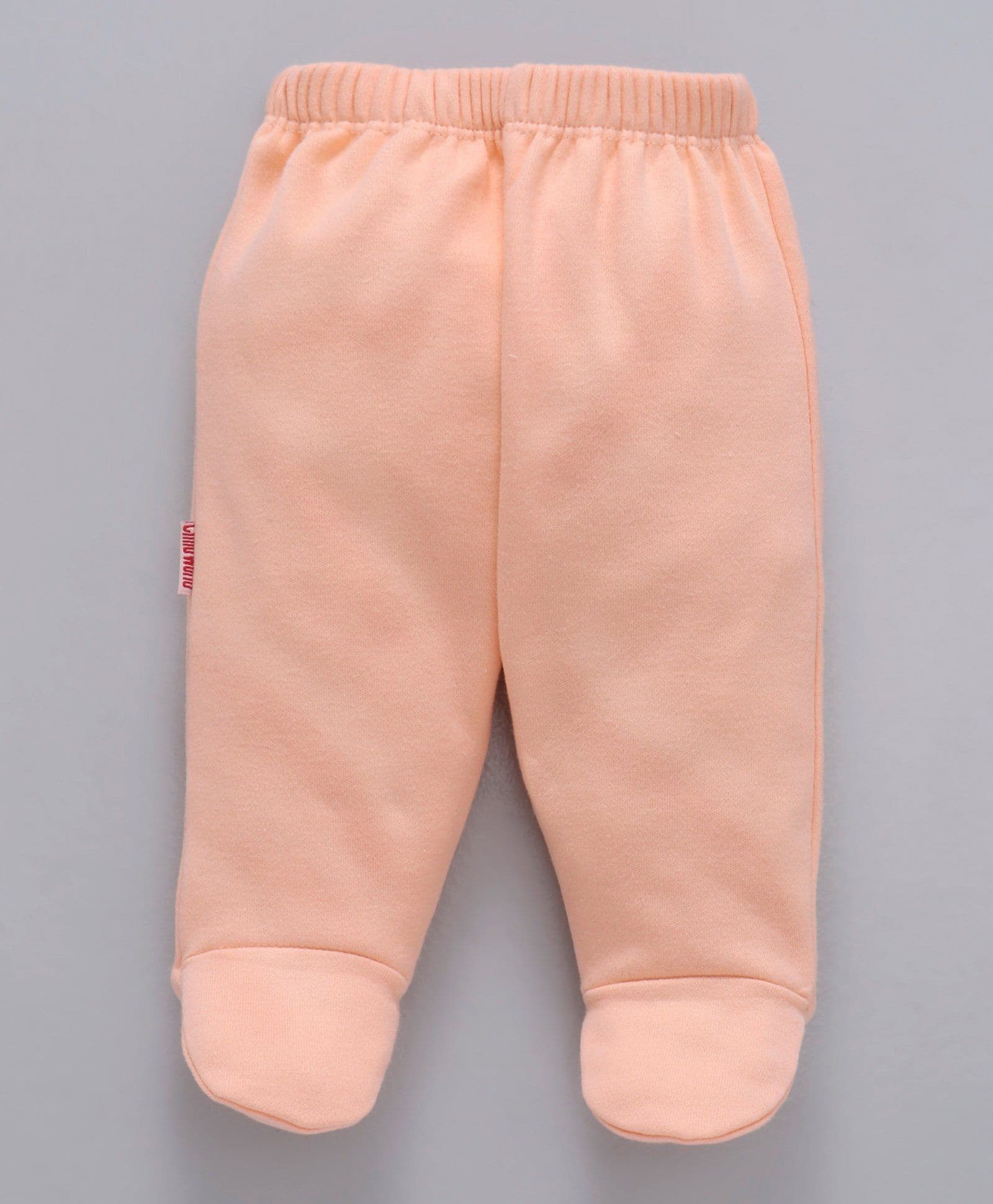 Child World Bootie Leggings - Peach