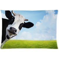 HOMALL Square Modern Yellow Gray Geometric Stripes Pattern Throw Pillow Cover Cotton and Polyester Throw Pillow Case Shell Home Decorative Cushion Cover 18x18 inches(One Side)