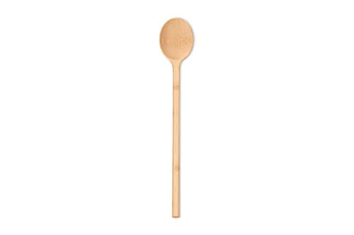 Pebbly Natural Bamboo Kitchen Spoon nba084 38 x 10 x 10 cm W