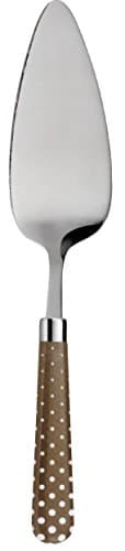 Cake Server and Cake Knife Cake Server Stainless Steel Snow Dream Brown Kom Amsterdam