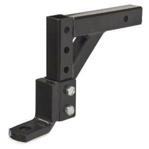 10 Adjustable Trailer Drop Hitch Ball Mount 2 Receiver Towing 8 Positions by FORGEMAX