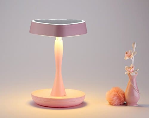 XYQX Fashion Make-up Mirror Table Lamp Simple Convenient Practical Multi-functional Table Lamp Gift Lights,CherryBlossom