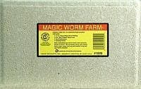 Magic Bait 1000 Worm Farm with Bedding and Food Storage Box, Yellow by Magic Bait
