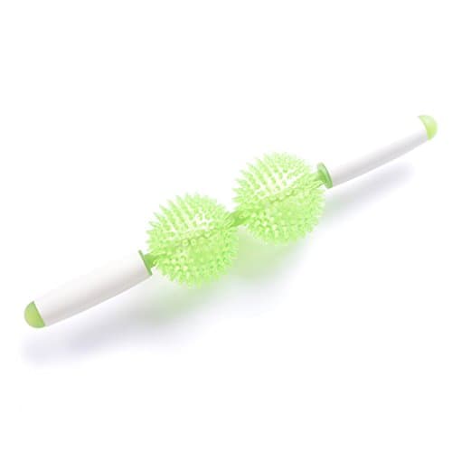Massage Sticks Hammer Massage Stick Muscle Relaxation Device Roller Lattice Massager Yoga ( Color : Light green )