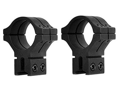 BKL 1 Rings, 14mm Dovetail, Double Strap, Matte Black