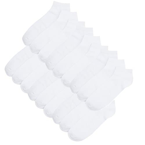 Red Tag Men's Low Cut Ankle Socks | 9 & 18 Pairs | Size 6-11 | Trainer Liner