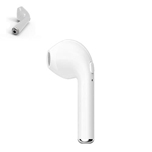 Gzmy Wireless Apple Headset Headphone Head Phone for iPhone 7 7 6S 6S and higher and Samsung Galaxy S7 S8, and Android Phones Wireless Headphone with Speaker (Left)