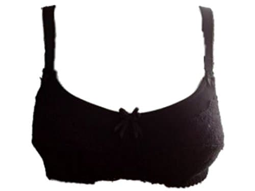 Pretty 80% Cotton no Wire Mastectomy Bra with Two Pockets