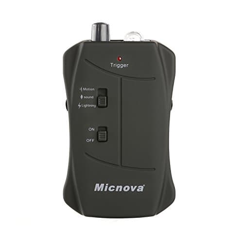 Micnova MQ-VTS Lightning &amp; Motion &amp; Sound Sensor/Security/Wildlife Shutter Trigger for Sony A55, A57, A65, A77, A100, A200, A300, A350, A700, A850, A900 DSLR Cameras