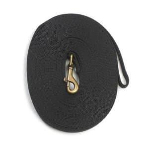 Top Quality Nylon Tracking Training Line lead Black 30meters - 100FT