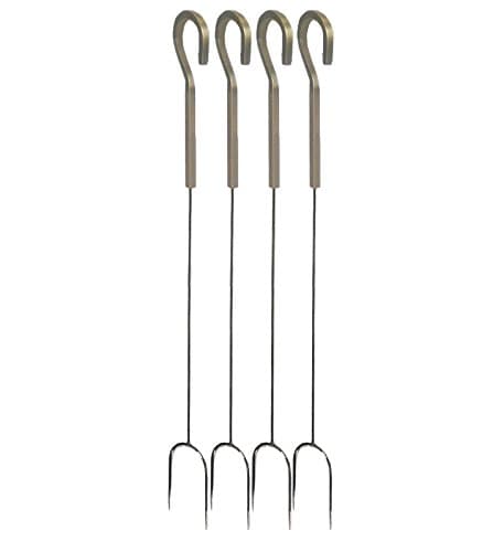 Pilgrim Home and Hearth 18661 Sinclair Roasting Fork, Set of 4