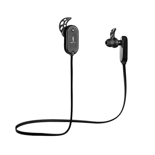 Sweat Proof & Water Proof Bluetooth Headphones - Wireless Earbuds for Working Out, Sports, Running, Gym, Exercise - NeoJDX - Black