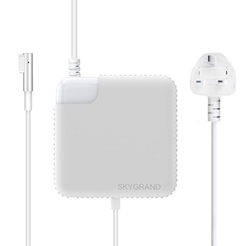 Macbook Pro Charger, SkyGrand Replacement 60W Magsafe L Shape Connector Power Adapter Charger for Apple Macbook and 13 inch Macbook Pro A1181 A1278 A1184 A1330 A1342 A1344 - Before Mid 2012 (With Extension Cable)