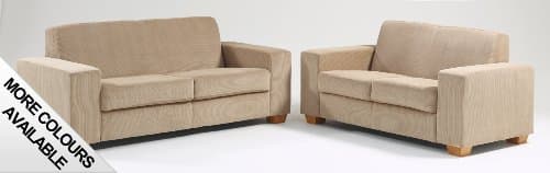 Ideal Furniture Milano Three Plus Two set, Brown