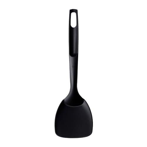 SPECIELL Wok Spatula, Black, Length: 32 cm, Polyamide Plastic, Dishwasher-safe.