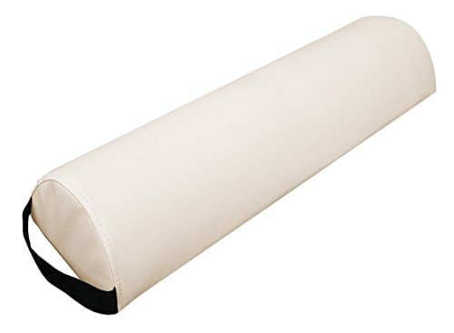 Kendan Cream - Half Cylinder Bolster Knee Back Neck Roll Support for Massage Table Semicircular Cushion