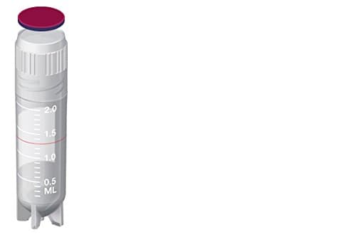 Capp 504PW00C Coloured Insert for Expel Cryo Tubes, 2-in-1, Bag, Pink/White (Pack of 600)