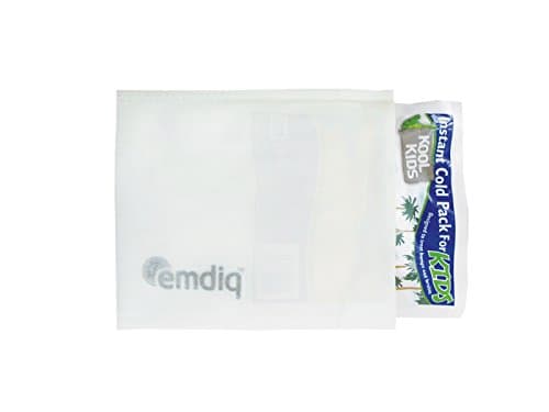 Emdiq Sleeve and Koolkids Instant Ice Pack - 5 Sets