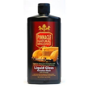 Pinnacle Liquid Gloss Rinseless Wash with Carnauba 16oz