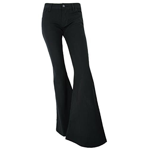 Fans London Bell Bottom Black Jeans 12