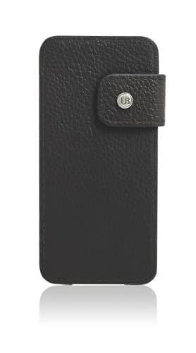 Umberto Bellini Firenze Black Leather Folio Case for iPhone 5/5S