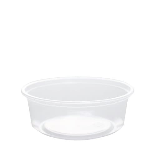 Lollicup FP-DC8-PPU Karat Deli Container, 8 oz. 1.78" Height, 4.61" Width, 3.68" Length (Pack of 500)