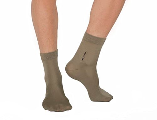 Luxury Silk Socks Various Colours, Beige &amp; Khaki, 7-9UK