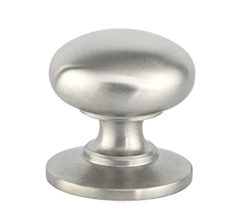 EVI Herrajes 1007/25 - Knobs, Pack of 2 Units, Finish matt INOX (Stainless Steel)