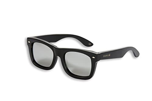 Model Iraira Ao Polarized Lenses FGV (Feel Good Vision) – Comes With Box And Microfiber Bag Bamboo Sunglasses, Black, L