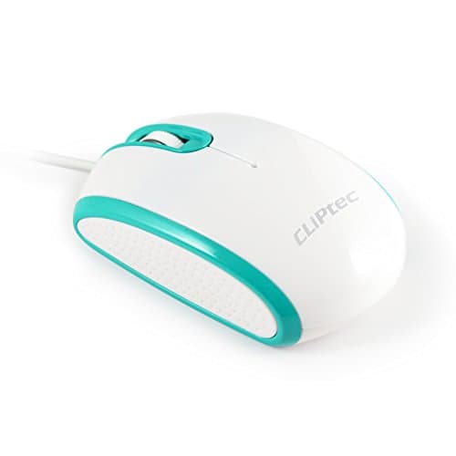 CLiPtec® RZS966 Speed Logic Wired 2 Button 1000Dpi Optical Mouse - Blue