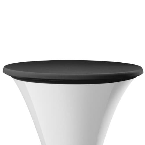 Table Top Cover - Poseur Cover - Ø 90cm - Colour: Black