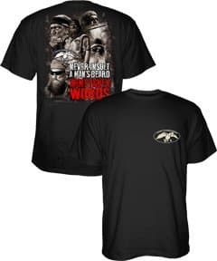 Duck Commander Insult A Beard S/S Tshirt Black 2Xlarge