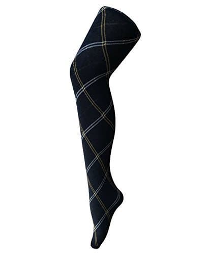 1 Pair Jonathan Aston Taylor Argyle Tights (A (Small), Navy)