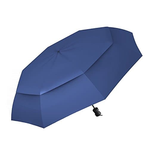 Procella Travel Umbrella 42 Inch Large – Navy Blue