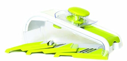 Slice It(TM), The Express Mandoline Slicer. New 2015 Model! 8 Function Slicer Set. 4 Interchangeable Blades Included.