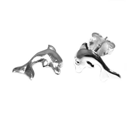 Arranview JewelleryChild's Dolphin Stud Earring - 925 Sterling Silver