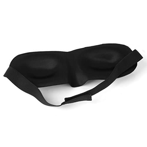 Eye Mask, EONANT 100% Pure Silk Filled Sleeping Masks for Men and Women Black