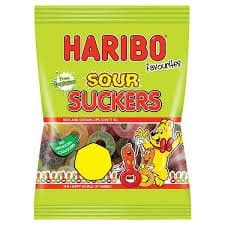 Haribo Sour Suckers (80g x 5)