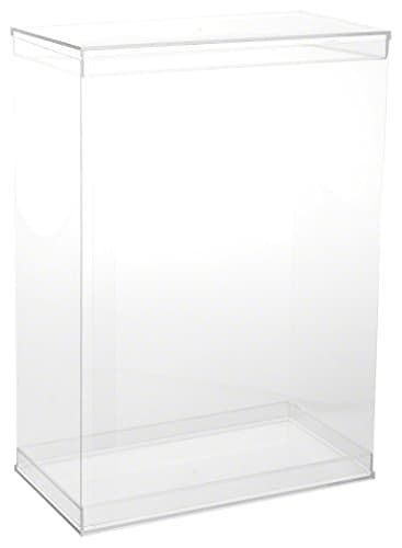DollSafe Deluxe Folding Doll Display Case with Acrylic top and bottom 9.5 W x 5 D x 13 H