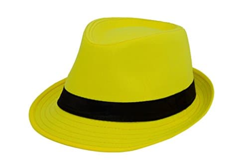 Unisex Stylish Neon Trilby Hats