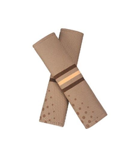 Multi Use Auto Car seat belt cover Plush Seat Belt Strap Shoulder Pad Cushion 2 pcs One Pair (Business(C))