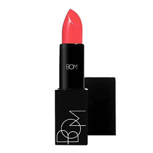BOM My Lipstick #805 Light Coral, Long Lasting Strong MLBB Coral Matte Lipstick Velvet Texture