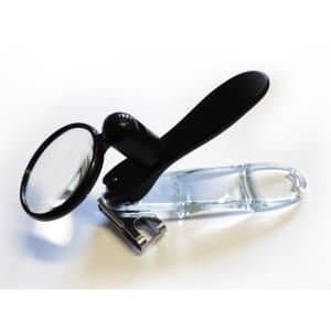 Hestec Nail Clippers + Loupe Pocket