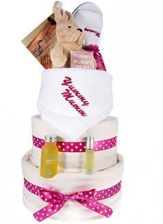 3 Tier Labour Of Love Nappy Cake
